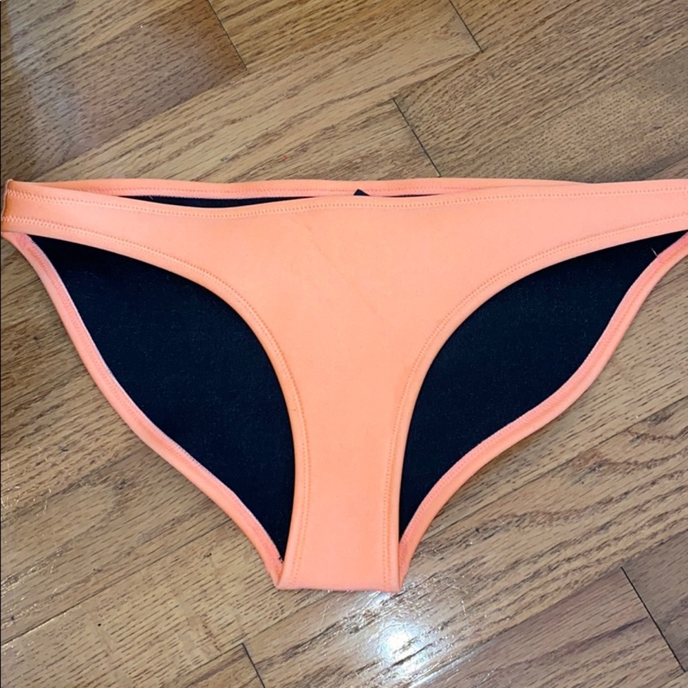 Triangl neoprene neon orange bottoms